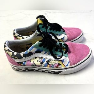 Vans Disney Old Skool 80’s Mickey Sneakers Women’s 5.5